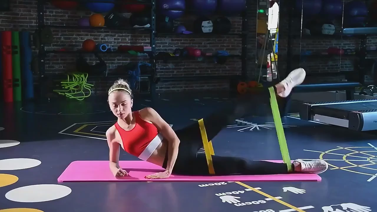 Kit Bandas Elásticas Cerradas X5 pilate